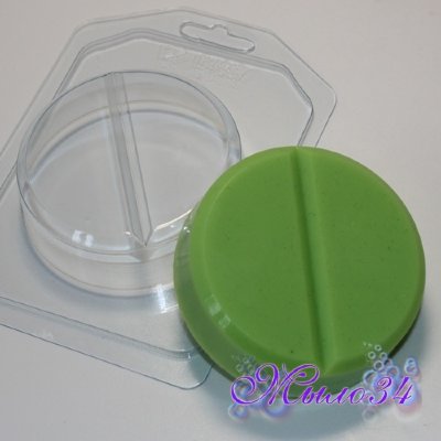 Пластиковая форма Таблетка круглая (EX)