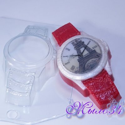 Пластиковая форма Часы наручные/ кожаный браслет (EX)