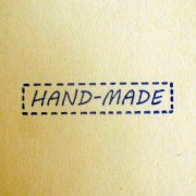 Штамп "Hand-made" стежки