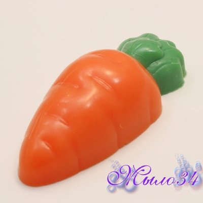 Пластиковая форма Морковка Мультяшная (EX)