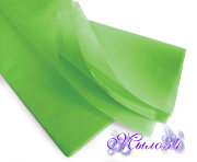Бумага тишью 50*66 см, зеленый травяной, лист