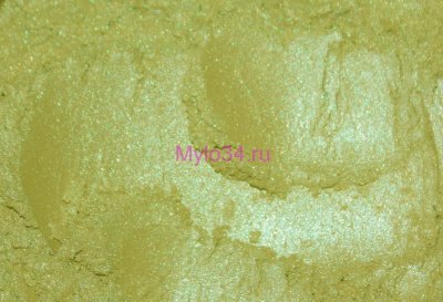 Перламутр Жемчужно-золотистый с зеленоватым отливом, 2 гр