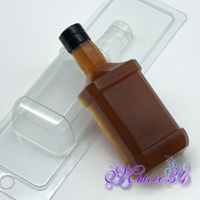 Пластиковая форма Бутылка виски №3 (EX)