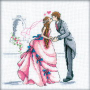 Набор для вышивания "Свадьба" 20*20 см