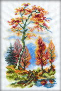 Набор для вышивания "Осень" 10*15 см